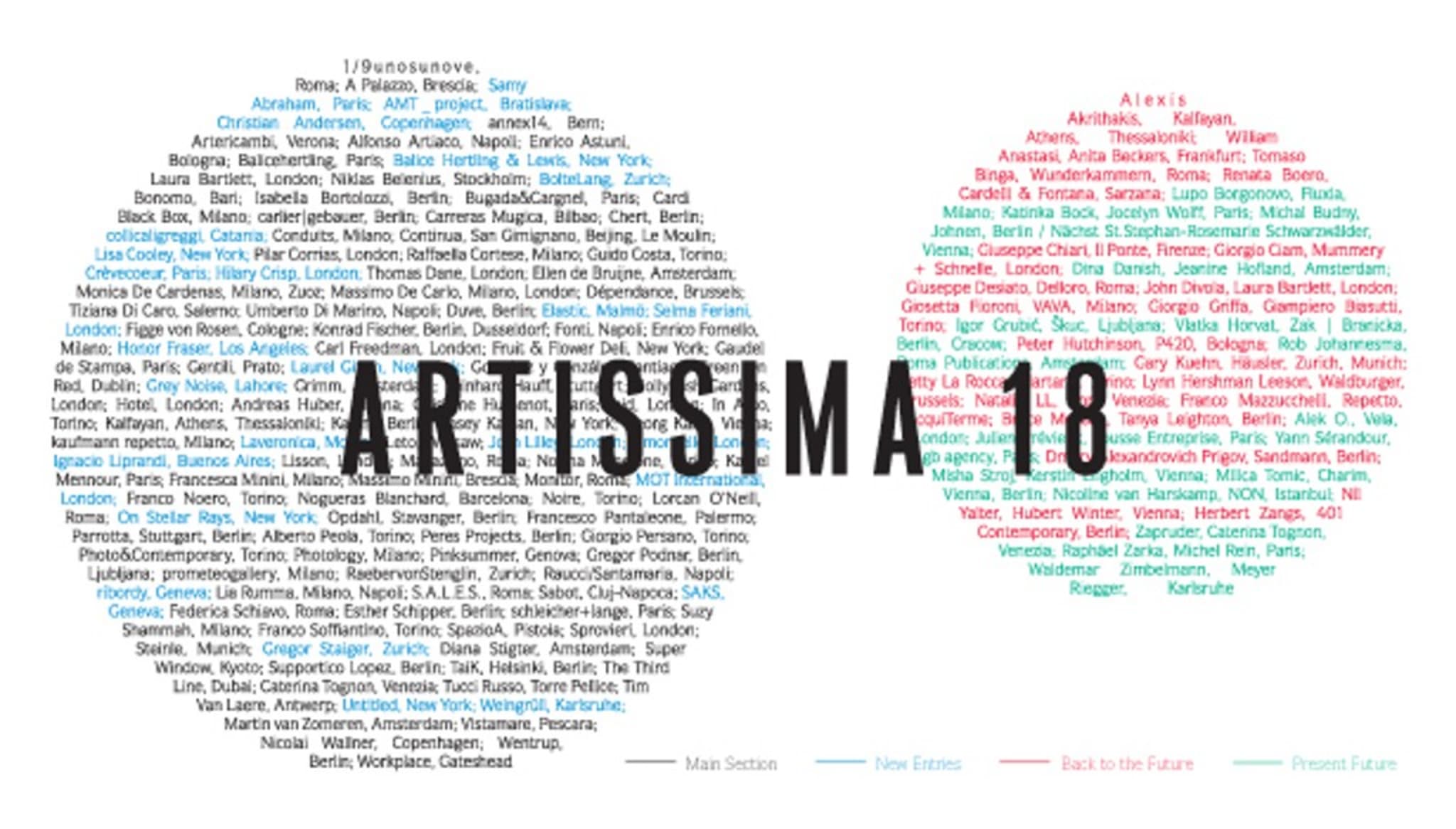 Artissima 18 logo